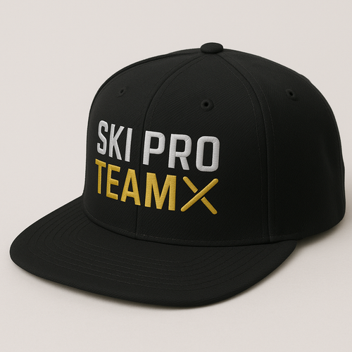 Gorra Ski Pro Team – Edición Técnica Negra